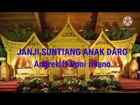 Lagu minang terbaru Anggrek ft Dony Rivano - Janji Suntiang Anak Daro (Lirik)