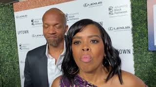 Malinda Williams at Uptown Lexus Oscar Event video