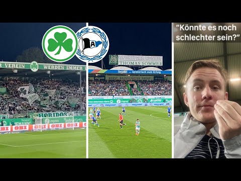 SpVgg FÜRTH - ARMINIA BIELEFELD Stadionvlog • bottom of the table fight in the 2. Bundesliga