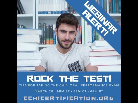 Tips on Taking CCHI's CHI™ Healthcare Interpreter Certification Performance Exam
