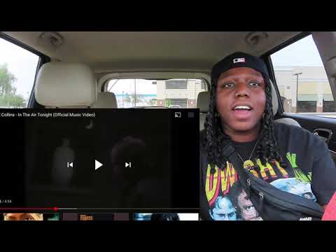 First Time Listening To Phil Collins x In The Air Tonight “Official Video” | KASHKEEE REACTION