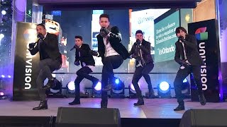 CNCO - Devuélveme Mi Corazón - Times Square New York 2016