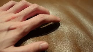 [ASMR] Binaural Couch Drumming (No Talking)