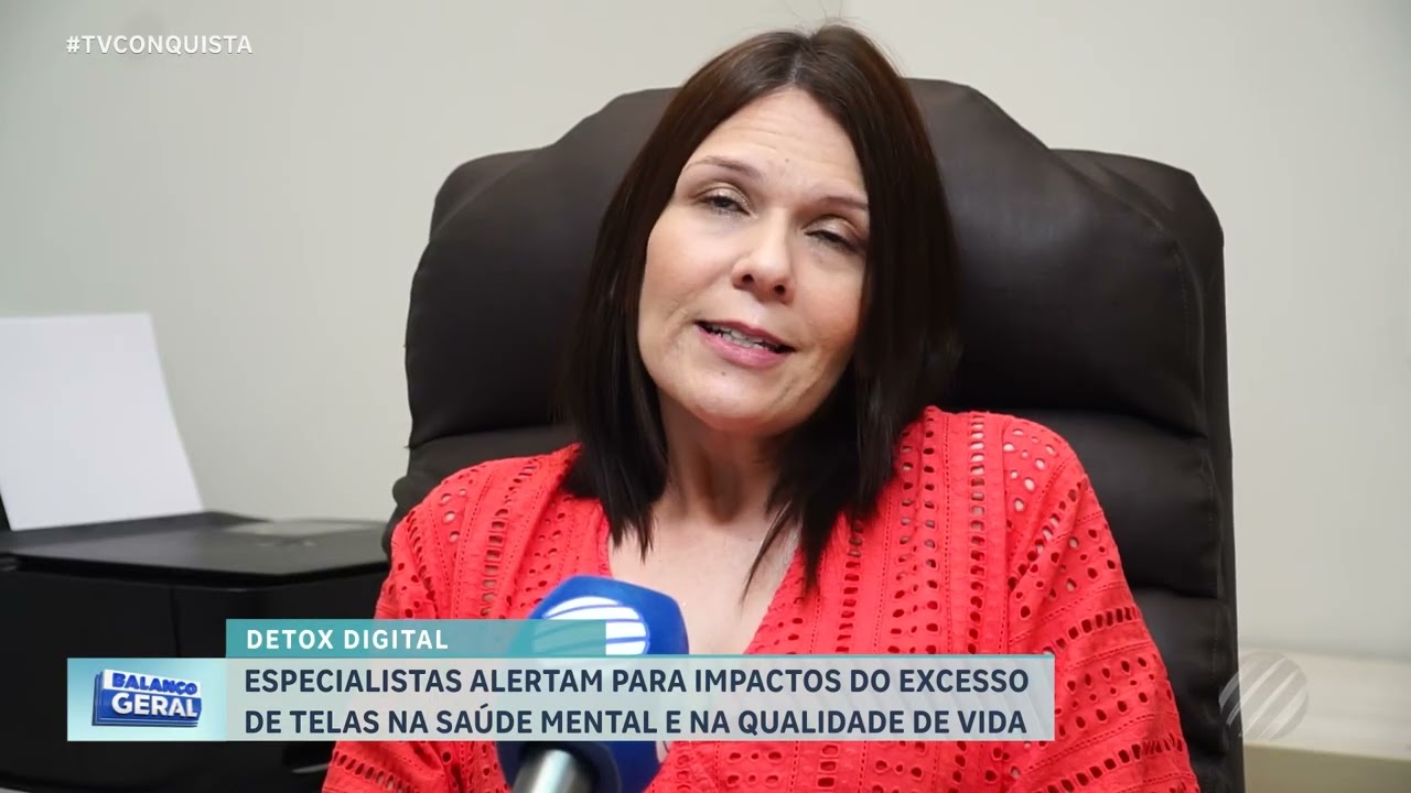 Detox digital: excesso de telas preocupa especialistas e afeta a saúde mental