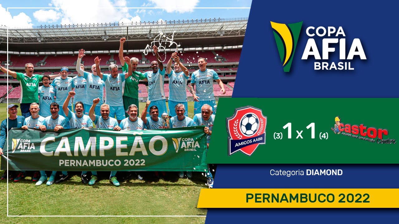 Copa AFIA Brasil – Pernambuco 2022 – AMIGOS AABB-PE X CASTOR-SP DIAMOND