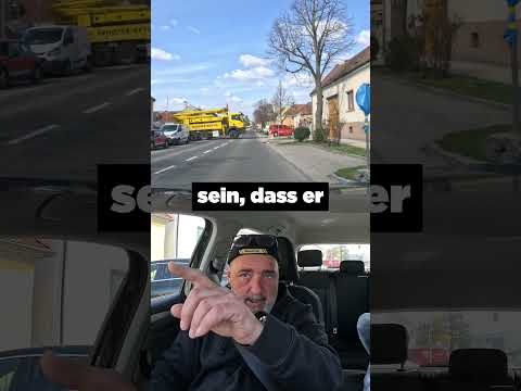 LKW blockiert die Straße...😧🚛