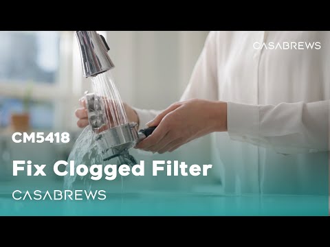 CM5418: How to Fix a Clogged Filter