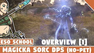 Magicka Sorcerer DPS School Part 1 - Elder Scrolls Online PvE Guide