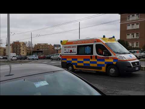 [Emergenza] 7 x Ambulanza in sirena! 12/13 Febbraio. Emergency Ambulance responding.