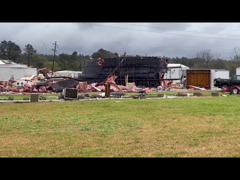 Video: Homes torn apart in Atmore
