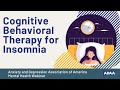 Cognitive Behavioral Therapy for Insomnia (CBT-I) | Mental Health Webinar
