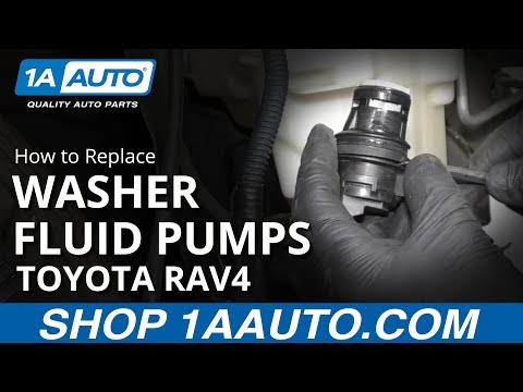 How to Replace Washer Fluid Pumps 05-16 Toyota RAV4