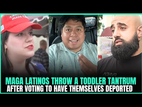 More Latino Trump Voters Crying in Shame After Voting Against Themselves #fafoseason 