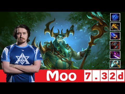 [DOTA 2] Moo the NATURE'S PROPHET [OFFLANE] [7.32d]