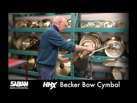 Sabian 16" HHX Bob Becker Bow Orchestral Cymbal image 14