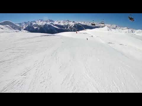 Piste Sérac Eterlou La Plagne/Paradiseski Champagny area