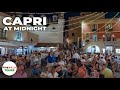 Capri Italy At Midnight Party Time 4K60fps With Captions
