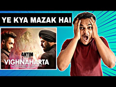Vighnaharta - Antim Movie Song REACTION | Suraj Kumar |