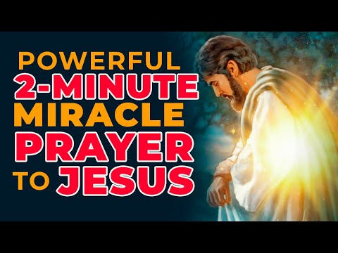 This Is The Powerful 2 Minute Miracle Prayer Every Child Of God Must Pray For Blessings Everyday