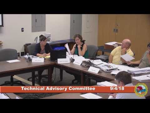 Technical Advisory Committee 9.4.2018