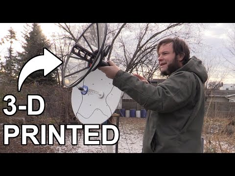 This 3D-Printed Satellite Antenna Is Fantastic!