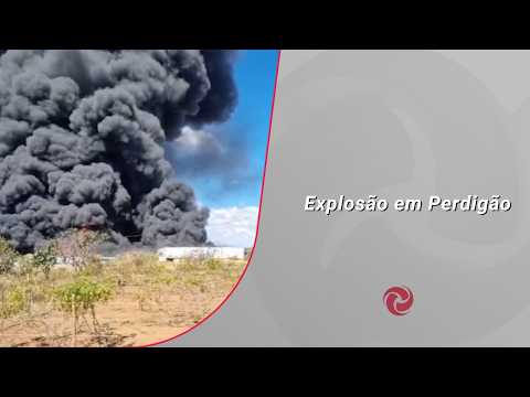 Explosão em indústria de palmilhas deixa três feridos em Perdigão
