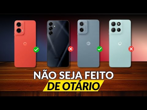 NÃO JOGUE DINHEIRO FORA! Os 4 Melhores Celulares até R$1000 para comprar em 2026 NÃO COMPRE ERRADO!