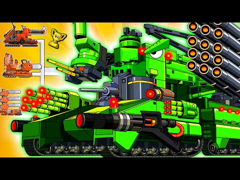 Tank Army Leader vs Mega Boss! | Warlord Titan