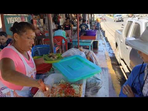 Granada, Nicaragua - Vigorón street food 2019 Dec. 27