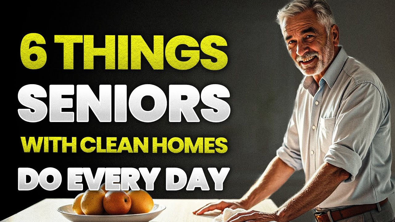 6 THINGS Seniors With CLEAN HOMES Do EVERY DAY