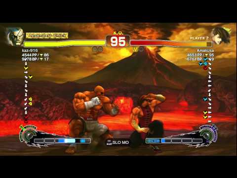 kaz-916 [Sagat] vs. Amakusa [Yang] | SSF4 Arcade Edition