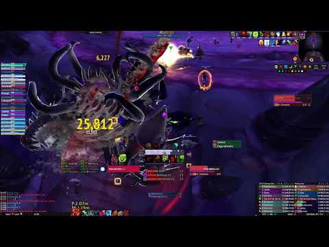 Carapace of N'zoth Mythic Ny'alotha, the Waking City | Blood Death Knight