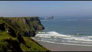 preview picture of video 'Worms Head & Rhossili Bay'