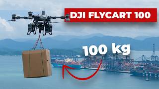 170kg Drohne? Das kann sie wirklich! - Vorstellung DJI FlyCart 100 (Lastendrohne)