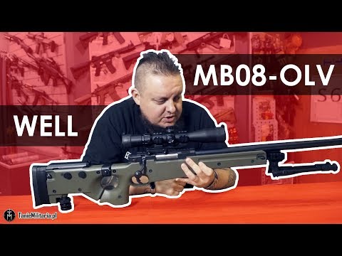 Karabin snajperski L96 (MB08-OLV) WELL - TANIEMILITARIA.PL