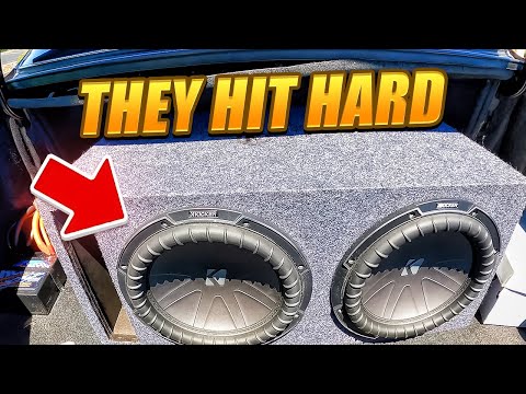 MY HONEST REVIEW ON MY TWO 12\" KICKER COMP Q SUBWOOFERS! *INSTALLED IN MY LEXUS LS400*