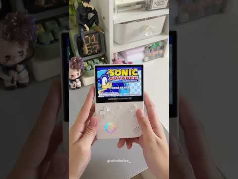 WhatGeek x ANBERNIC RG40XXV Retro Game Console test by @windiaries