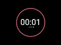 1 Second Countdown Timer - iPhone Timer Style