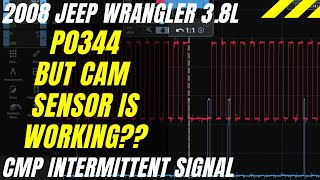 P0344 Jeep 2008 JK Wrangler 3.8L