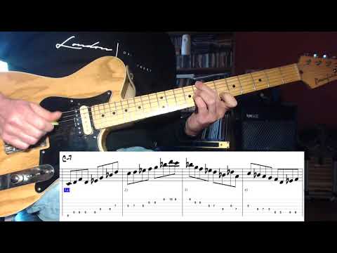 Jazz Guitar - Pat Martino Dorian Lick 5 - different position