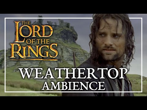 LORD OF THE RINGS WEATHERTOP AMBIENCE | LOTR RPG Amon Sûl Aragorn Tabletop Roleplaying ASMR Sounds