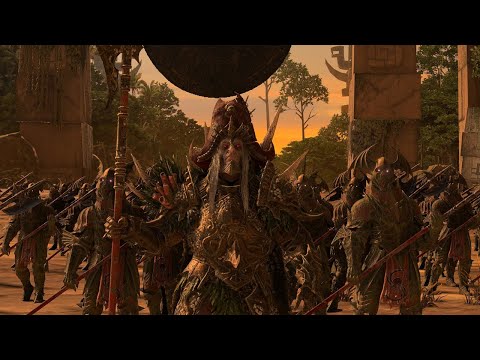Vampire Coast Vs Lizardmen | Total War Warhammer 3 Cinematic Battle