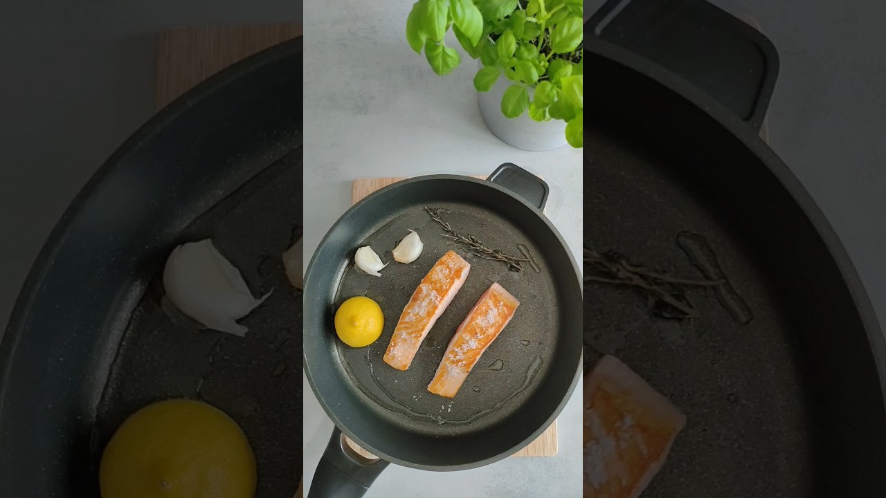 YouTube-Video: Lachsfilet aus der Pfanne