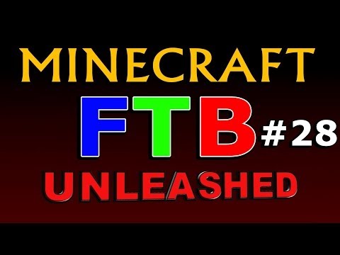 Minecraft FTB Unleashed - Episode 28 - Hunting Blazes!