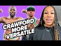Alycia Baumgardner backs Terence Crawford versatility over Errol Spence! Calls out Serrano & Taylor!