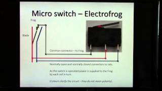 How to use a micro switch for frog polarity and LED signalling