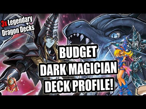 YU-GI-OH! BEST! BUDGET DARK MAGICIAN DECK PROFILE! 3X LEGENDARY DRAGON DECKS! CHEAP + COMPETITIVE!