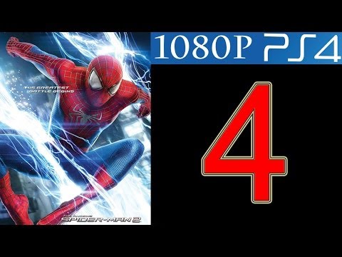 The Amazing Spider Man 2 Walkthrough Part 4 PS4 Gameplay let's play Spider-Man 2 HD - No Commentary