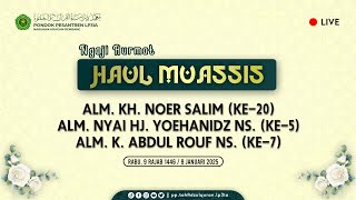 Download lagu (LIVE) Ngaji Hormat Haul Muassis  II Rabu, 8 Januari 2025 (Audio Only) mp3