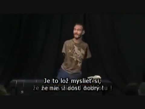 Nick Vujicic - 刺繍を施したバッグからのインスピレーション (CZ+SK 版) (Nick Vujicic - inspirace od člověka bez končetin (titulky CZ+SK))